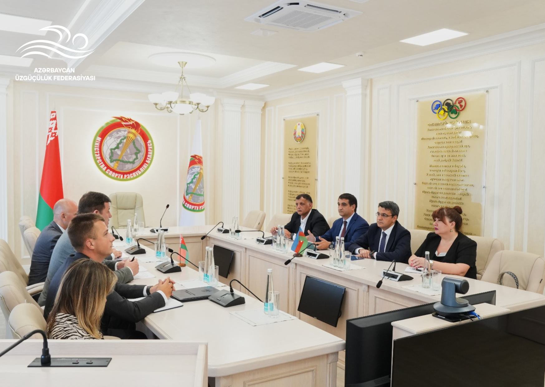ASF-nin baş katibi Belarusda səfərdə olub