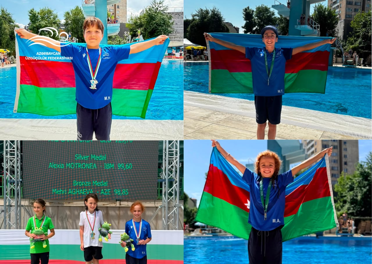 Sofiyadan 4 medal ilə qayıdırıq